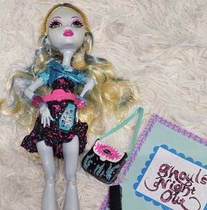 Monster High G1 Ghouls Night Out Lagoona Blue Doll (OOB) Dated 2008 Release 2013
